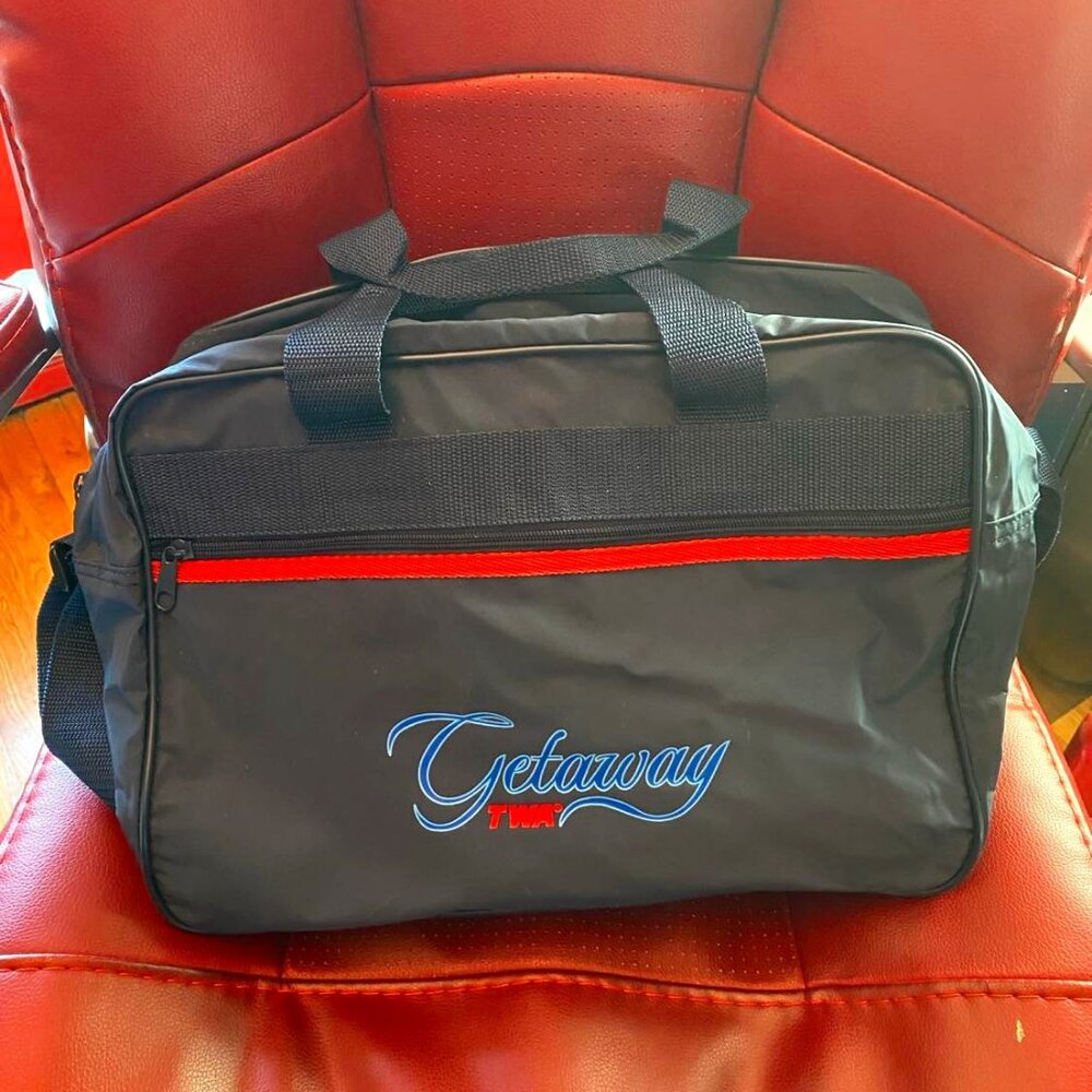 TWA Trans World Airlines Duffle Bag